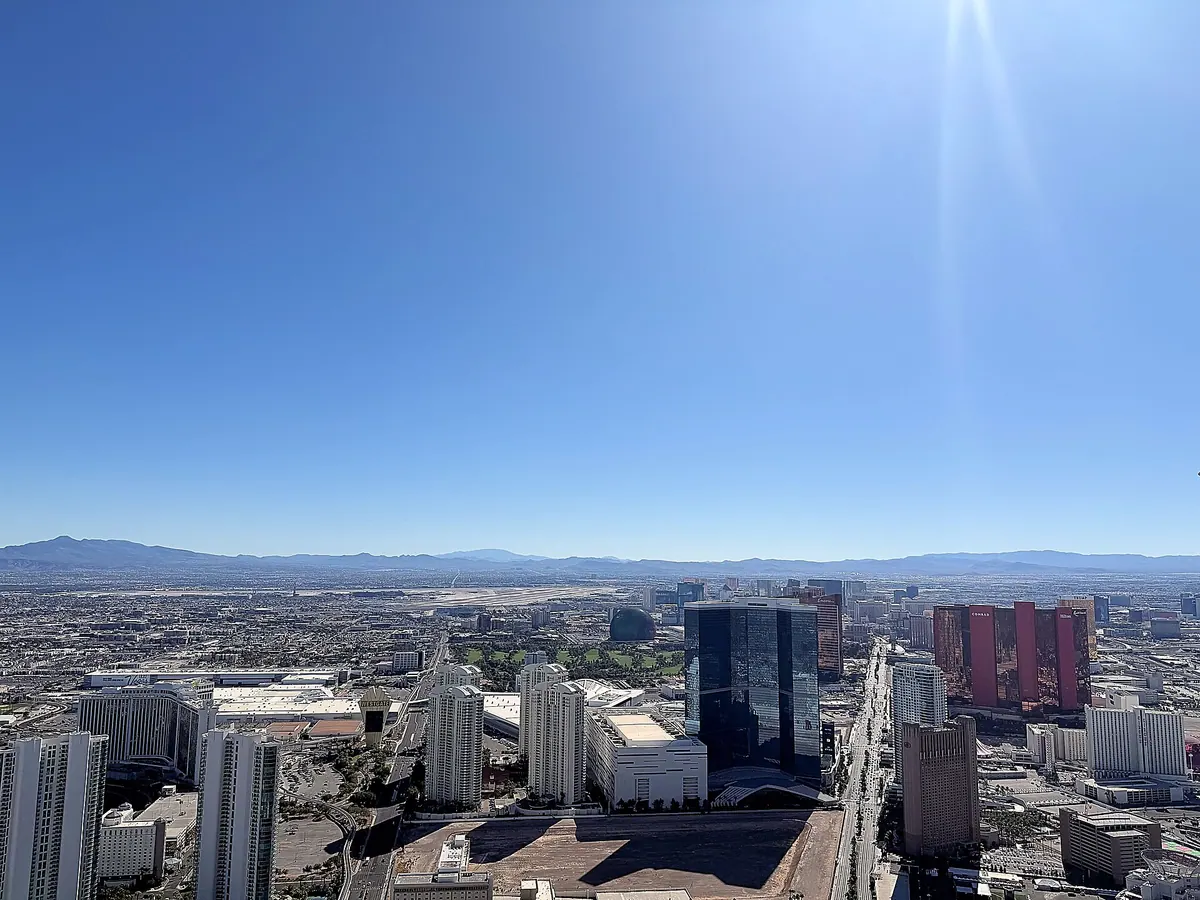 The Las Vegas, Nevada skyline