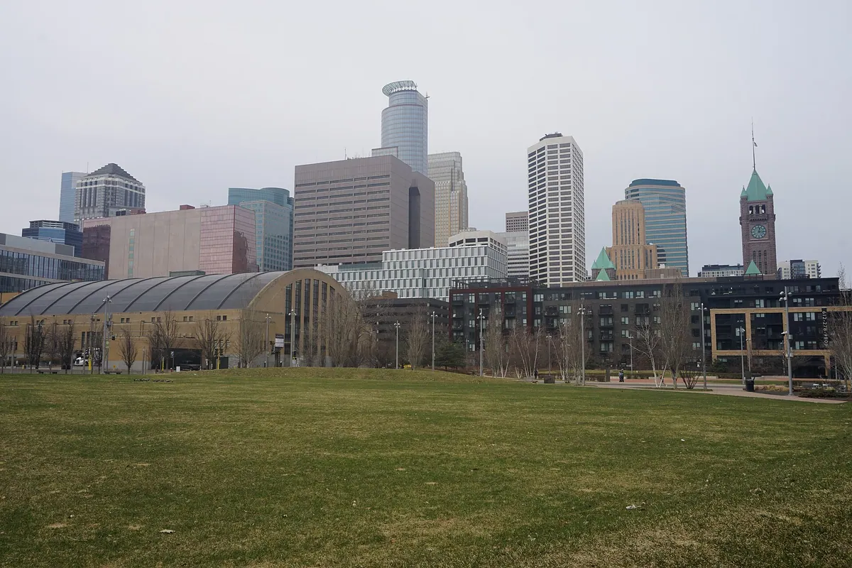The Minneapolis, Minnesota skyline