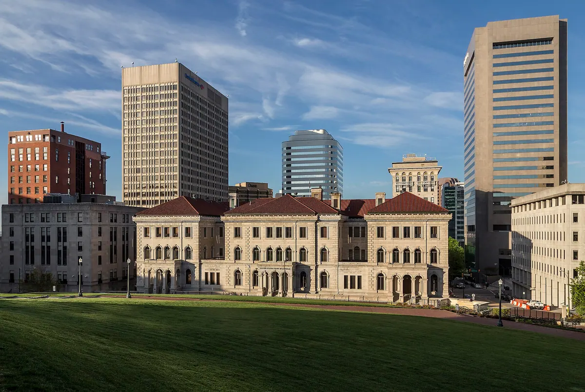 The Richmond, Virginia skyline