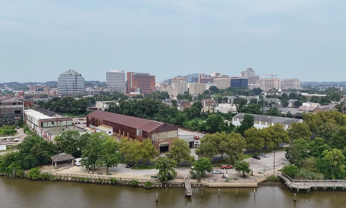 The Wilmington, Delaware skyline